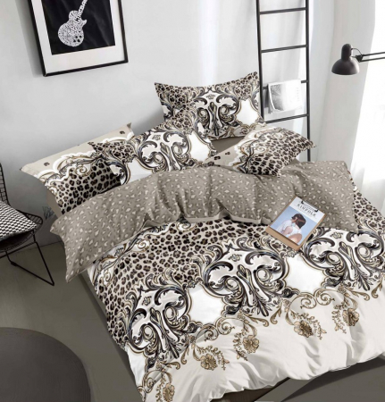 Lenjerii Pat 2 Persoane - Lenjerie pat 2 Pers, Jojo, Bumbac Finet,6 piese