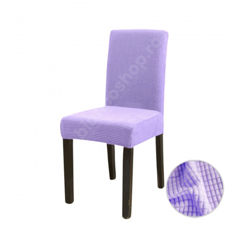 HUSE SCAUN COCOLINO - Set, Huse Elastice pentru Scaun, Universale, Cocolino, 6 buc, Lila