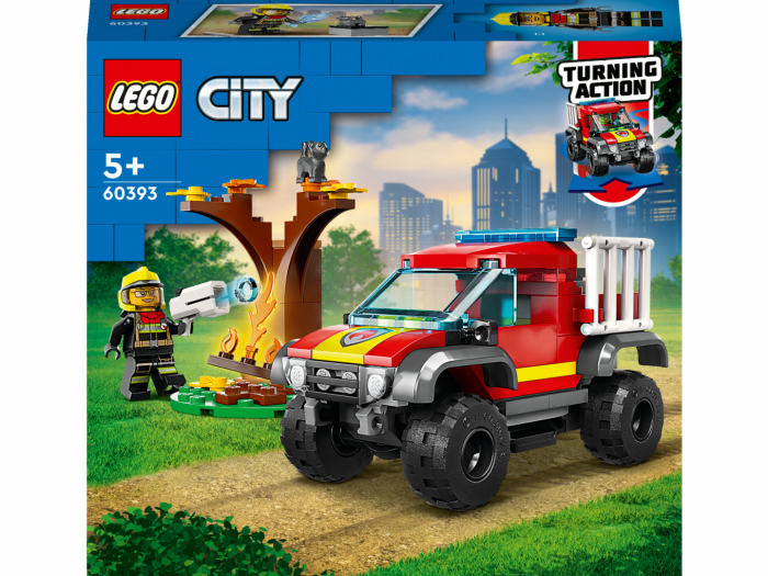 60393 Salvare cu masina de pompieri 4x4