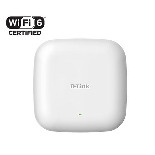 Access point AX1800 wi-fi 6 D-link, DAP-X2810, Nuclias Connect, Up to 1800 Mbps (2.4 GHz + 5 GHz), Two Internal Antennas, 1 x LAN 10 100 1000, MU-MIMO.
