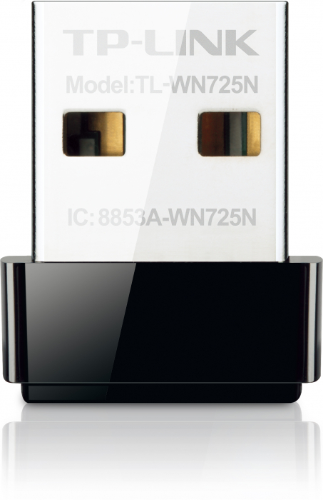 Adaptor wireless TP-Link TL-WN725N, 150Mbps