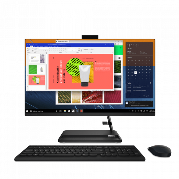 All-in-One Lenovo IdeaCentre AIO 3 27ALC6 27 FHD (1920x1080) IPS 250nits, AMD Ryzen 7 5825U (8C 16T, 2.0 4.5GHz, 4MB L2 16MB L3), video In...
