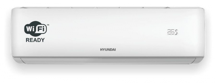 Aparat de aer conditionat Hyundai HTAC-24CHSD XA71, 24000 BTU, R32, Wi-fi Ready, Autodiagnoza, Functie Turbo, Telecomanda, Alb