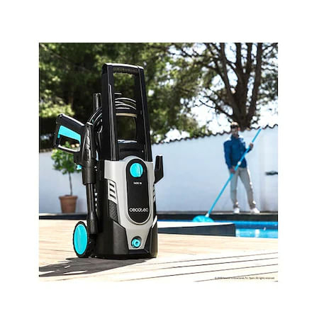 Aparat de spalat cu presiune Cecotec 5401 Hidroboost 1400 Easymove, 1400 W, Pompa aluminiu, Debit 105 bar, 408 l/h, Duza turbo, pulverizare, Negru [8]