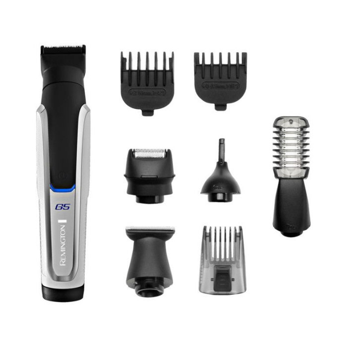 Set de tuns 9 in 1, indicator luminos, functie ascutire automata, accesorii incluse, negru alb