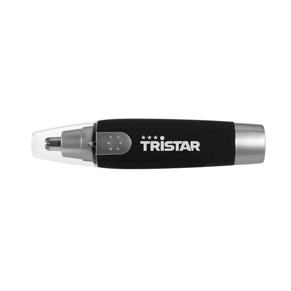 Aparat de tuns parul nas, urechi Tristar TR-2587, baterie, negru argintiu