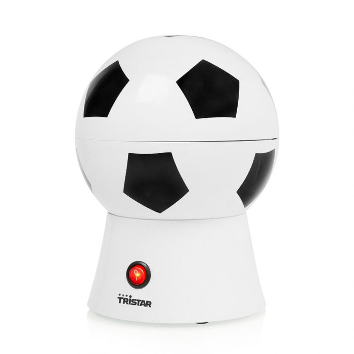 Aparat pentru popcorn Tristar PO-2602, 1200 W, 0.28 l, fara ulei, bol dozare, 3 minute preparare ,picioare anti-alunecare, ON/OFF, Alb/Negru [3]