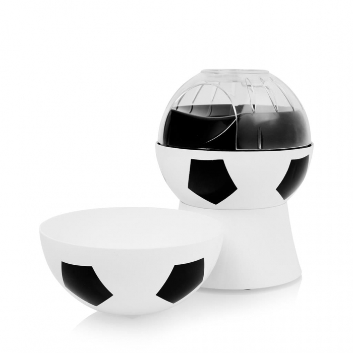 Aparat pentru popcorn Tristar PO-2602, 1200 W, 0.28 l, fara ulei, bol dozare, 3 minute preparare ,picioare anti-alunecare, ON/OFF, Alb/Negru [4]
