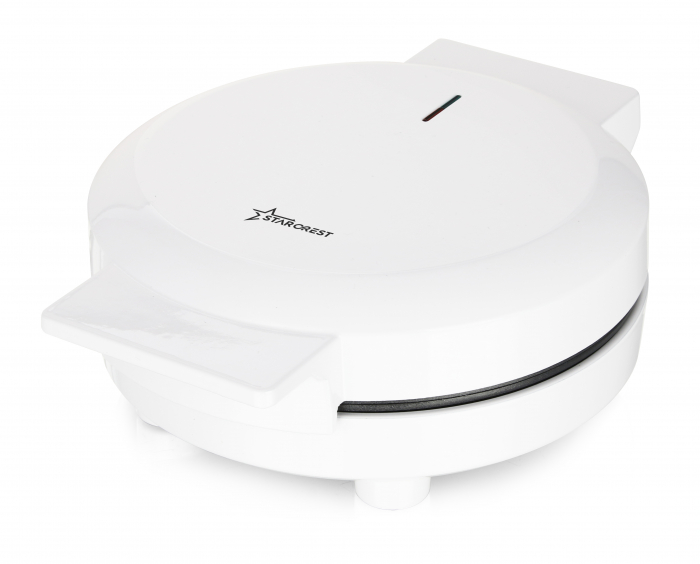 Aparat pentru preparat vafe STARCREST WM-1910, 1000W, 5 vafe, Placi antiaderente, Indicator luminos, Alb [3]