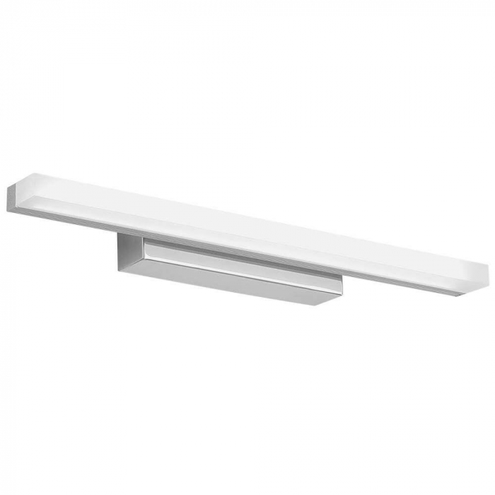 Aplica LED pentru baie Vivalux DAFNE, 9W, 675 lm, lumina neutra (4000K), 120 , IP20, 405x70x50mm, 30000h, Crom