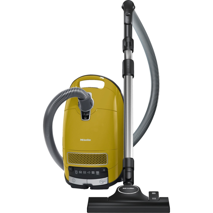 Aspirator cu sac Miele Complete C3 Active SGDF3, 890 W, 4.5 l, 77 dB, Filtru AirClean, HyClean GN, Curry Yellow