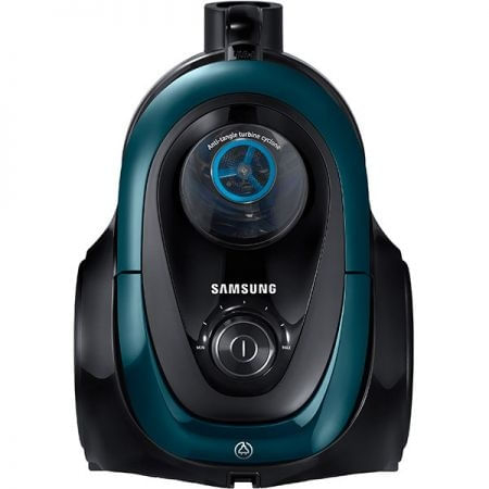 Aspirator fara sac samsung vc07m21a0vn, 1.5 l, 700 w, tub telescopic, anti-tangle cyclone, verde
