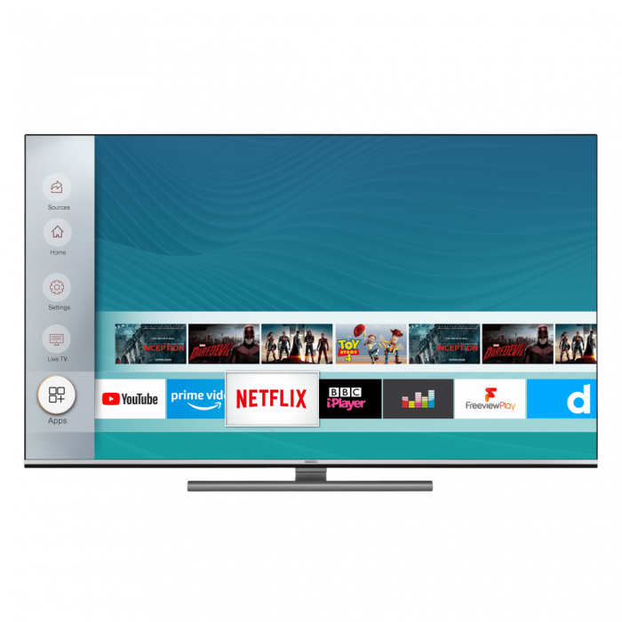 AURORA OLED TV HORIZON 4K-SMART 65HZ9930U B, 65 , 4K Ultra HD (2160p), Dolby Vision HDR HDR10+ HDR10 HLG + MicroDimming, Digital TV-Tuner D...