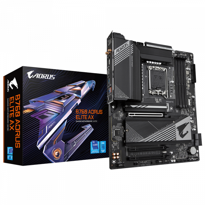 B760 AORUS ELITE (rev. 1.0) LGA1700 4 x DDR5 DIMM sockets supporting up to 192 GB (48 GB single DIMM capacity) of system memory 1 x HDMI port, supporting a maximum resolution of 4096x2160 60 Hz Sup