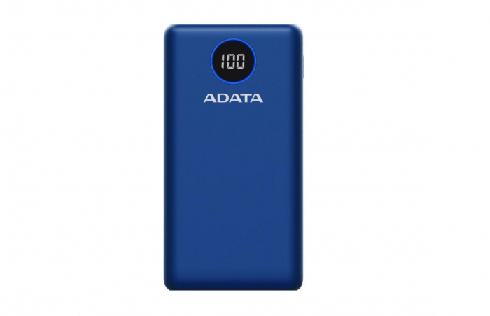 Baterie portabila Adata AP20000, 20000mAh, 2x USB, 1x USB-C,Power Delivery, Quick Charge