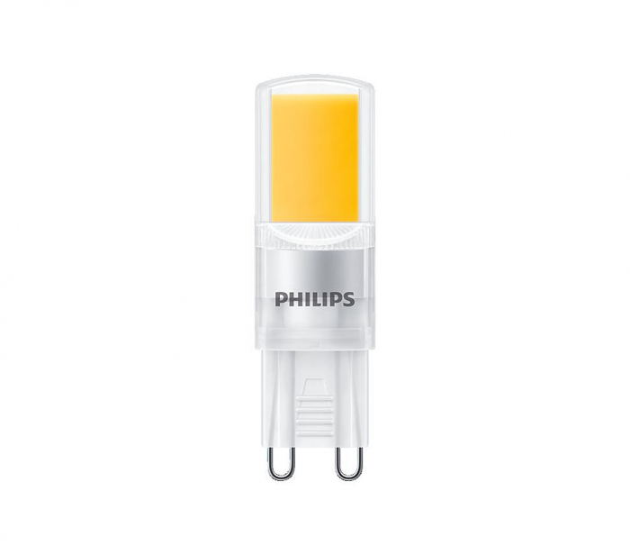 Bec LED Philips, EyeComfort, G9, 32W (40W), 400 lm, lumina calda (3000K)