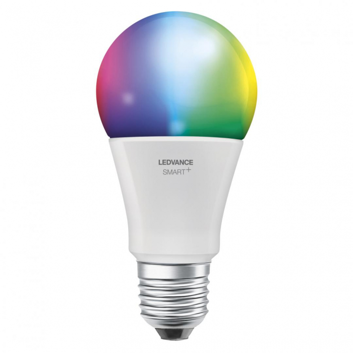 Bec LED RGB inteligent Ledvance SMART+ WiFi Classic Multicolour A, E27, 14W (100W), 1521 lm, lumina alba si color (2700-6500K)