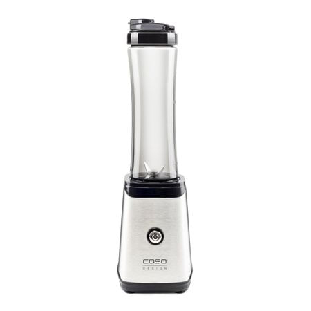 Blender sport Caso B350 Mix Go, 350 W, 600 ml, 2 recipiente, Inox Negru