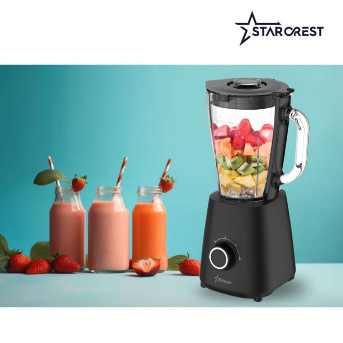 Blender STARCREST STB-15500B, 500 W, 1.5 l, 2 viteze + functie Pulse, Negru [9]