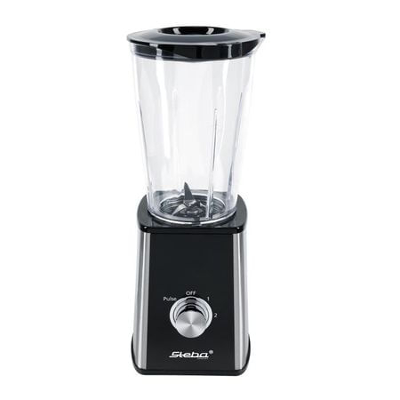 Blender Steba SB 2, 600 W, Capacitate 0,6 l, Lame din otel, 2 viteze + Impuls, Negru