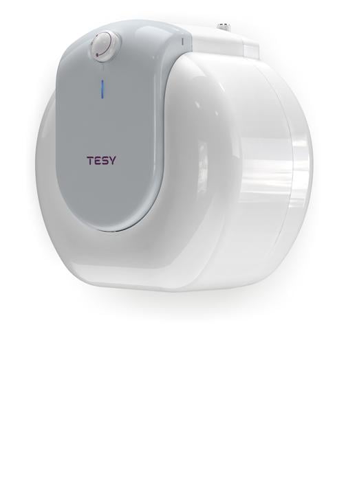 Boiler electric Tesy Compact Line TESY GCU1515L52RC, putere 1500 W, capacitate 15 L, presiune 0.9 Mpa, izolatie 19 mm, instalare sub chiuveta, control mecanic, clasa energetica C, protectie sticla cer
