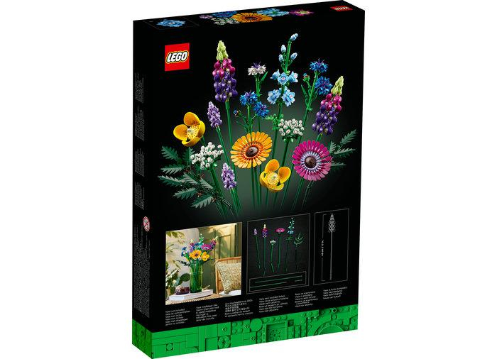 BUCHET FLORI DE CAMP, LEGO 10313