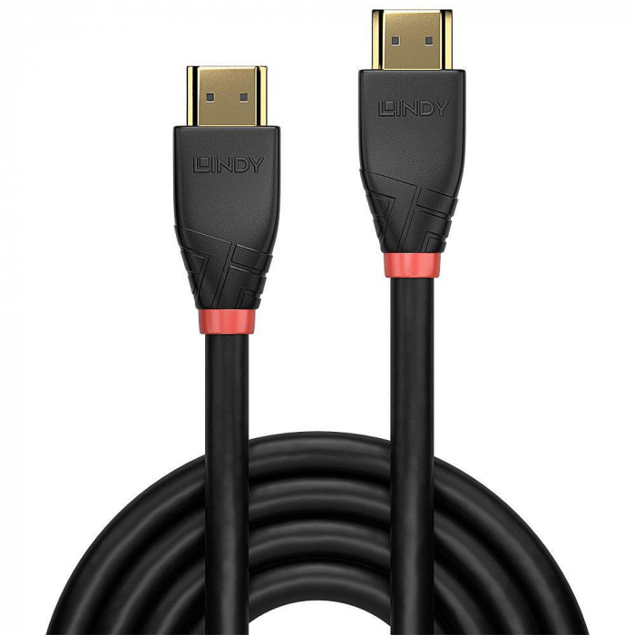 Cablu HDMI 2.0 Lindy, 15m, 18Gbps, 4096x2160 60Hz negru