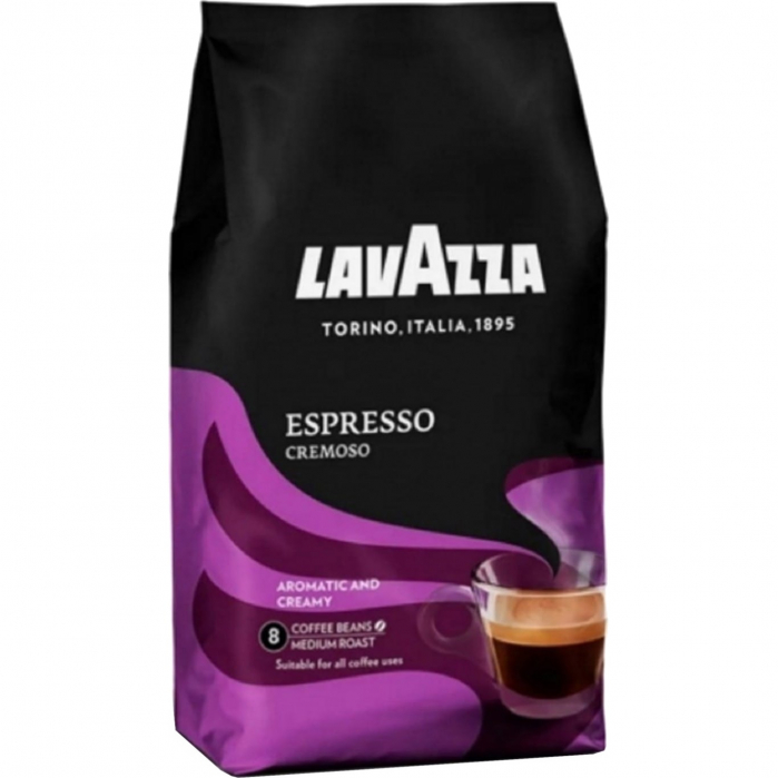 Cafea boabe Lavazza Espresso Cremoso, 1 Kg