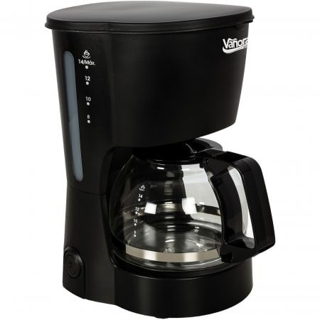 Cafetiera Vanora VCM-600BK, 600W, 0.6L, Negru