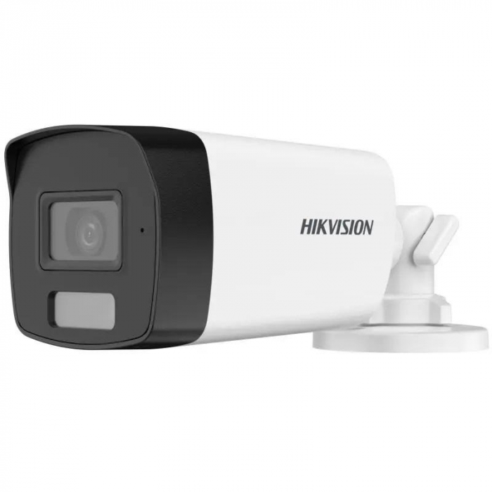 Camera de supraveghere Hikvision Bullet DS-2CE17D0T-LFS (2.8mm) 2MP; Smart Hybrid Light Audio; Senzor: 2 MP CMOS; Rezolutie 2MP; Iluminare: 0.01 Lux (F1.6, AGC ON), 0 Lux with IR, Day Night ICR; L