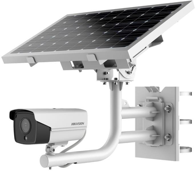 Camera de supraveghere Hikvision IP Bullet 4G cu panou solar DS- 2XS6A25G0-I CH20S40 (2.8mm), panou solar 40W inclus, transmisie LTE- TDD LTE-FD...