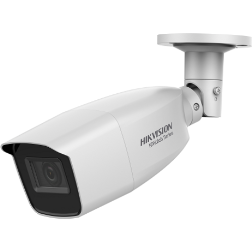 Camera de supraveghere Hikvision Turbo HD Bullet 2 MP CMOS image sensor ,Lens:2.8 mm -12 mm, Angle of view 111.5 to 33.4 , WDR DWDR, 1 Analog HD output, Operating Conditions:-40 C to 60 C, IP66, IR