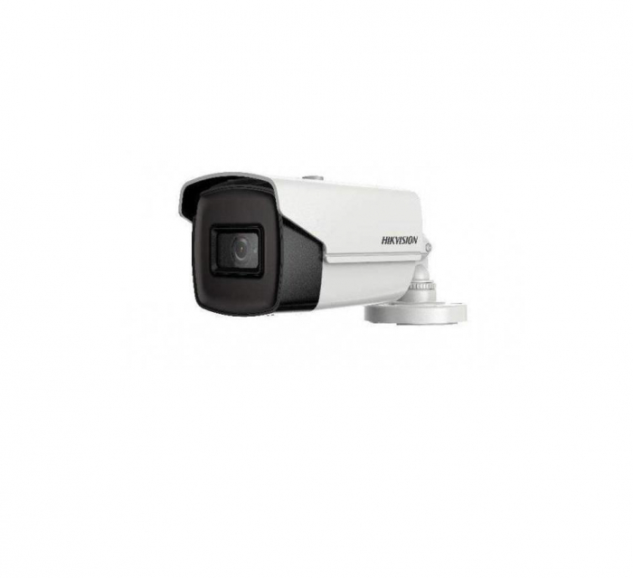 Camera de supraveghere Hikvision Turbo HD Outdoor Bullet, DS-2CE16H8T- IT5F(3.6mm); 5MP; Fixed Lens: 3.6mm; 5MP 20fps, 4MP 25fps(P) 30fps(N) (Def...