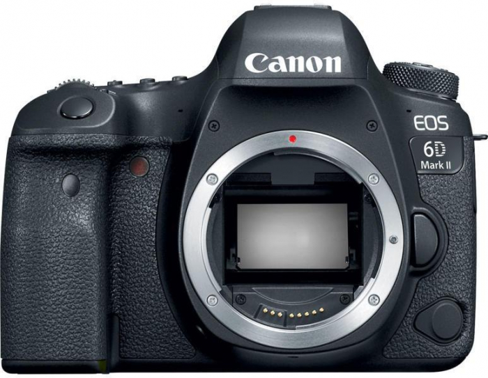 Camera foto Canon EOS 6D MARK II,body,DSLR, 26.2Mpx, sensor CMOS 35.9 x 24 mm, processor Digic7, rezolutie 6240 x 4160 JPEG,autofocus cu 45 puncte de focalizare, ISO 100-40000, Vari angle touchscreen