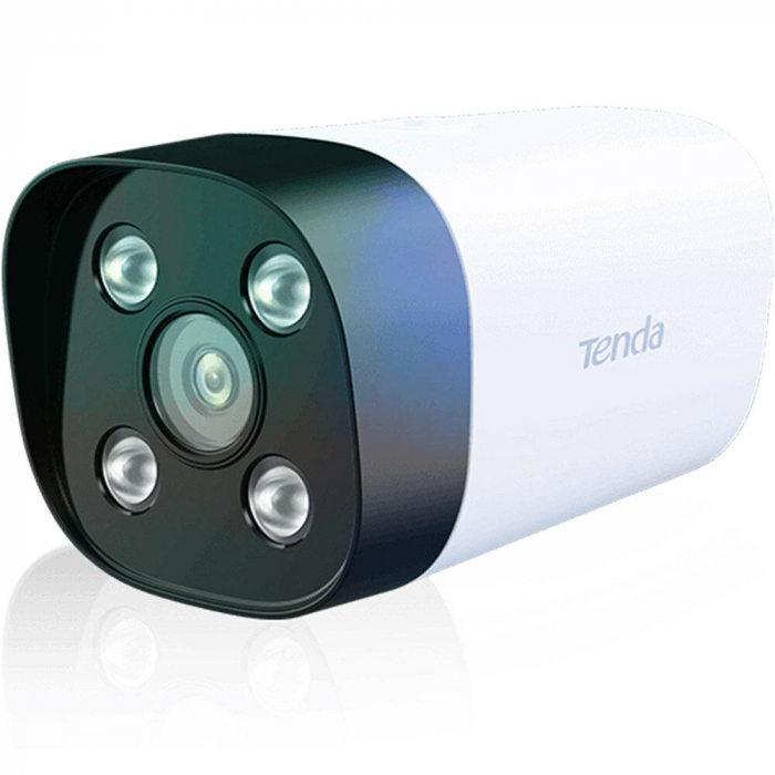 Camera supraveghere Bullet TENDA IT6-PCS-4, POE, lentila: 4mm F 1.6, Rezolutie: 2304 1296, H.265+ H.265 H.264, 3D digital noise reduction, Motion detectionHuman detectionCustomized area detection,