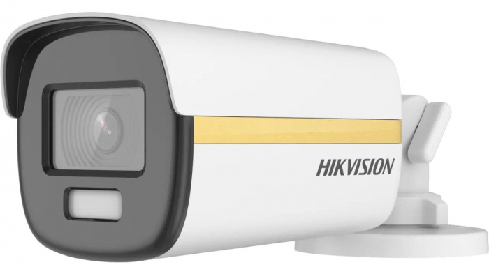Camera supraveghere Hikvision DS-2CE12UF3T-E 2.8MM 8 MP , 3840 A 2160 resolution 4K ColorVu POC Fixed Bullet Camera,3D DNR technology delivers clean and sharp images,67IP,0.0005 Lux (F1.0, AGC ON), 0