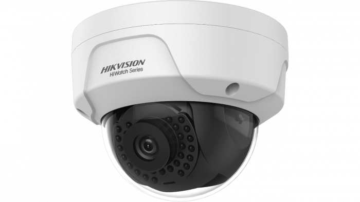 Camera supraveghere Hikvision Hiwatch IP dome HWI-D140H 2.8mm C, 4MP, 120 dB true WDR technology, IR 30M, IP67, dimensiuni : 134 mm A 134 mm A 108 mm , temperatura de functionare: -30 C to 60 C ,gre