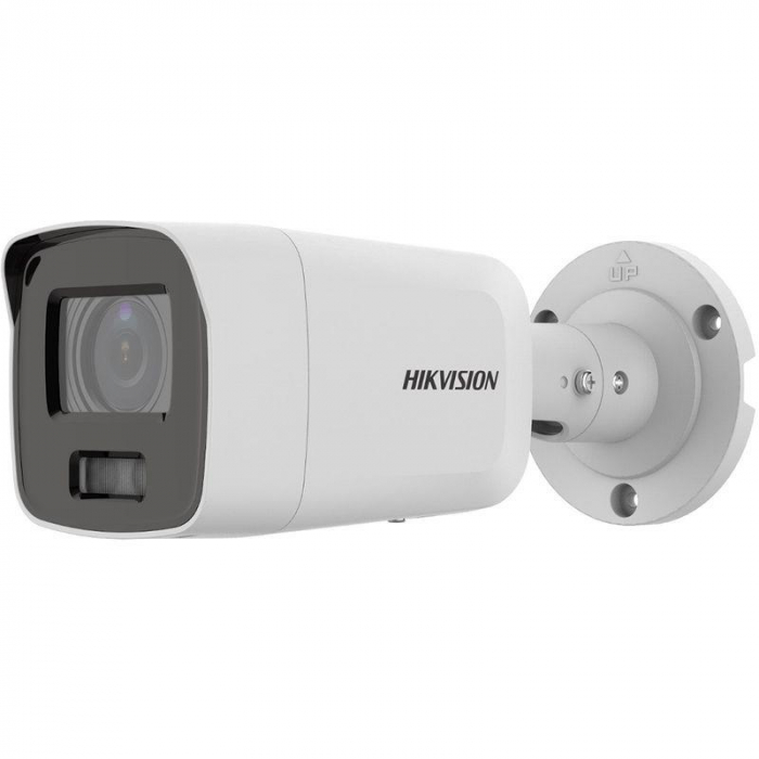 Camera supraveghere Hikvision IP bullet DS-2CD2087G2-LU(2.8mm)C, 8 MP, ColorVu - imagini color 24 7 (color si pe timp de noapte), Acusens - Human and vehicle classification alarm based on deep learnin