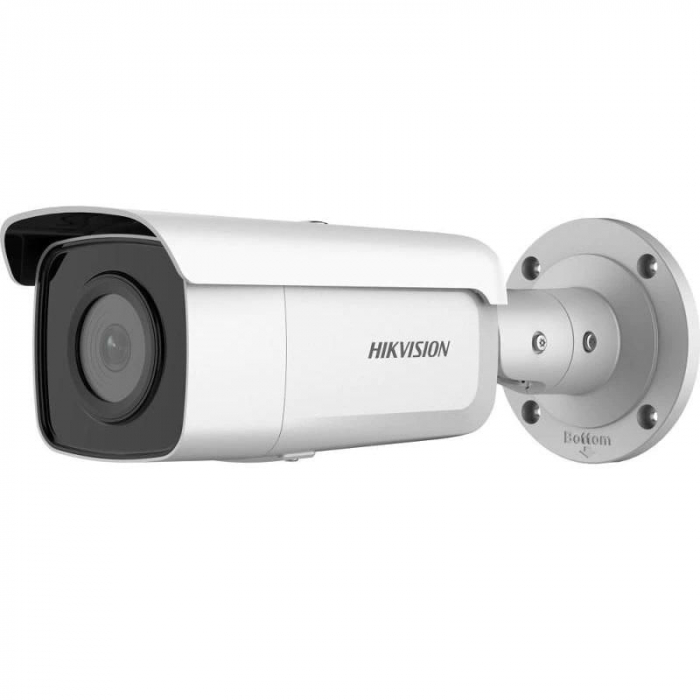 Camera supraveghere Hikvision IP bullet DS-2CD2T86G2-2I(6mm)C; 8MP; Acusens Pro Series - filtrarea alarmelor false dupa corpul uman si masini, lo...