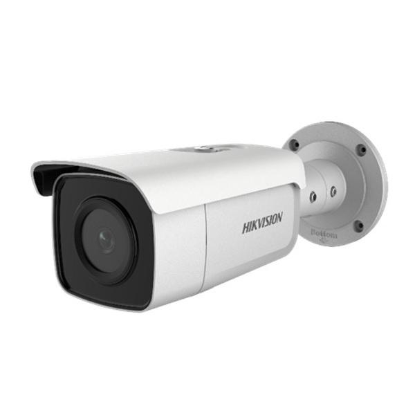 Camera supraveghere Hikvision IP bullet DS-2CD2T86G2-ISUSL(C), 4K, Acusens - filtrarea alarmelor false dupa corpul uman si masini, alarma vizuala(lumina stroboscopica) si alarma audio pentru avertizar