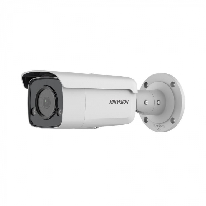 Camera supraveghere Hikvision IP bullet DS-2CD2T87G2-L(2.8mm)C, 8MP, ColorVu - imagini color 24 7 (color si pe timp de noapte), filtrarea alarme...