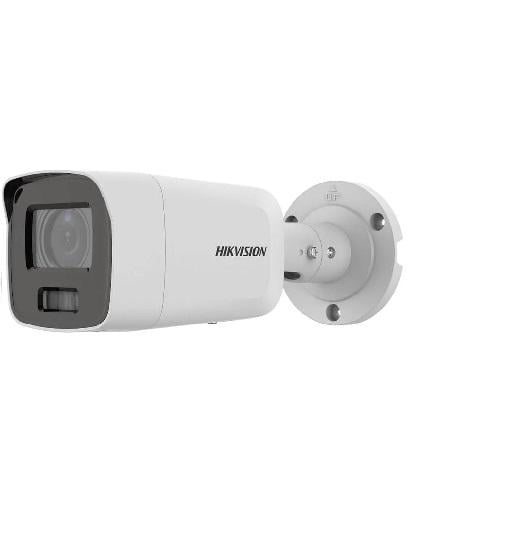 Camera supraveghere Hikvision IP ColorVu Fixed Bullet DS-2CD2087G2-LU (4mm)(C), imagine cu calitate ridicata de 8 MP resolutie, 1 1.2 Progressive Scan CMOS, Wide Dynamic Range 130 dB,Image Enhanceme