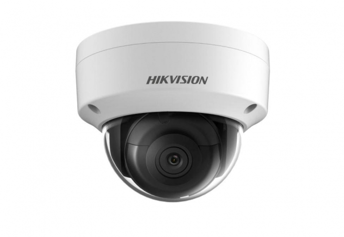 Camera supraveghere Hikvision IP dome DS-2CD2146G2-I(2.8mm)C, 4MP, low- light powered by DarkFighter, Acusens - filtrarea alarmelor false dupa o...