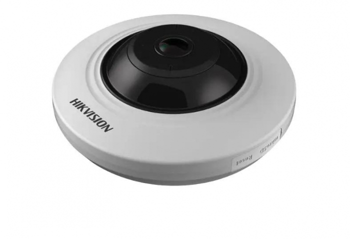 Camera supraveghere Hikvision IP Fisheye DS-2CD2955FWD-IS(1.05mm) 5MP, IR8M, 1 2.5 Progressive Scan CMOS, WDR 120 dB, 1 RJ45 10M 100M self- adaptive Ethernet port,Operating Conditions -10 C to +50