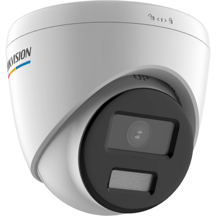 Camera supraveghere Hikvision IP turret DS-2CD1357G0-L(2.8mm)(C), 2MP, ColorVu lite - imagini color 24 7 (color pe timp de noapte), senzor: 1 2.8...