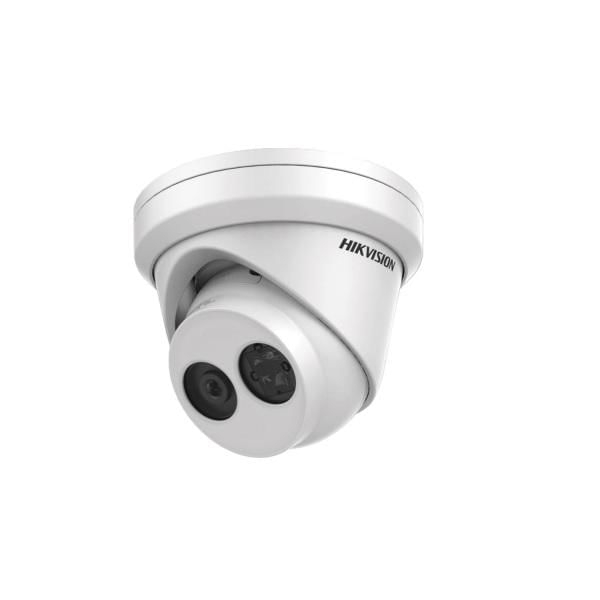 Camera supraveghere hikvision ip turret ds-2cd2383g2-iu(2.8mm), 8mp, acusens - filtrarea alarmelor false dupa corpul uman si masini, microfon aud...
