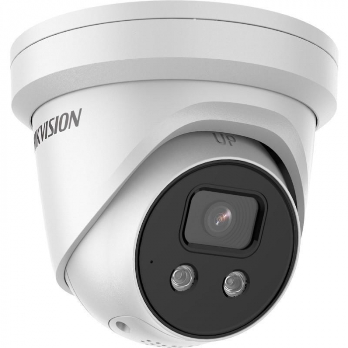 Camera supraveghere hikvision ip turret ds-2cd2386g2-i(2.8mm)c, 8mp, acusens - filtrarea alarmelor false dupa corpul uman si masini, low- light p...
