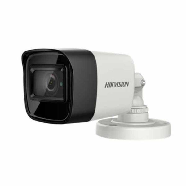 Camera supraveghere Hikvision Turbo HD bullet DS-2CE16D0T-ITFS(2.8mm); 2MP; Audio over coaxial cable, microfon audio incorporat; 2 MP CMOS; rezolutie: 1920 (H) A 1080 (V) 25fps; iluminare: 0.01 Lux (F