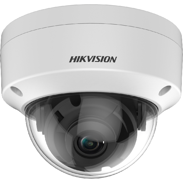 Camera supraveghere Hikvision Turbo HD dome DS-2CE57H0T-VPITE(2.8mm)C, 5MP, senzor: 5 MP CMOS, rezolutie: 2560 A 1944 20fps, iluminare: 0.01 Lux (F1.2, AGC ON), 0 Lux cu IR, lentila: 2.8mm, distanta I
