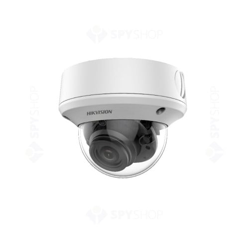 Camera supraveghere Hikvision Turbo HD dome DS-2CE5AU1T-VPIT3ZF 2.7- 13.5mm Image Sensor 8.29 megapixel progressive scan CMOS, Resolution 3840 (H) A 2160 (V),Min. illumination Color: 0.01 Lux (F1.2,
